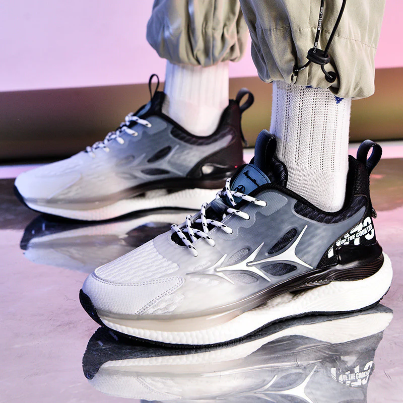 Damen Sportliche Laufschuhe mit atmungsaktivem Mesh-Obermaterial und dynamischem Dämpfungssystem Heidi Mode - Image 4