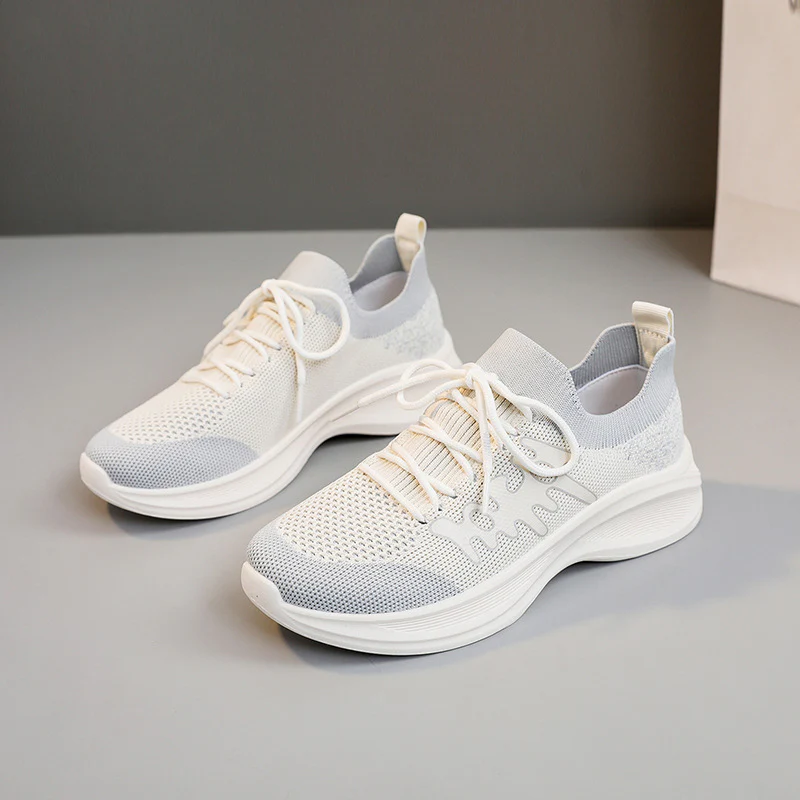 Damen Sportliche Laufschuhe mit atmungsaktivem Mesh-Obermaterial und flexiblem Sohlenprofil Heidi Mode - Image 2
