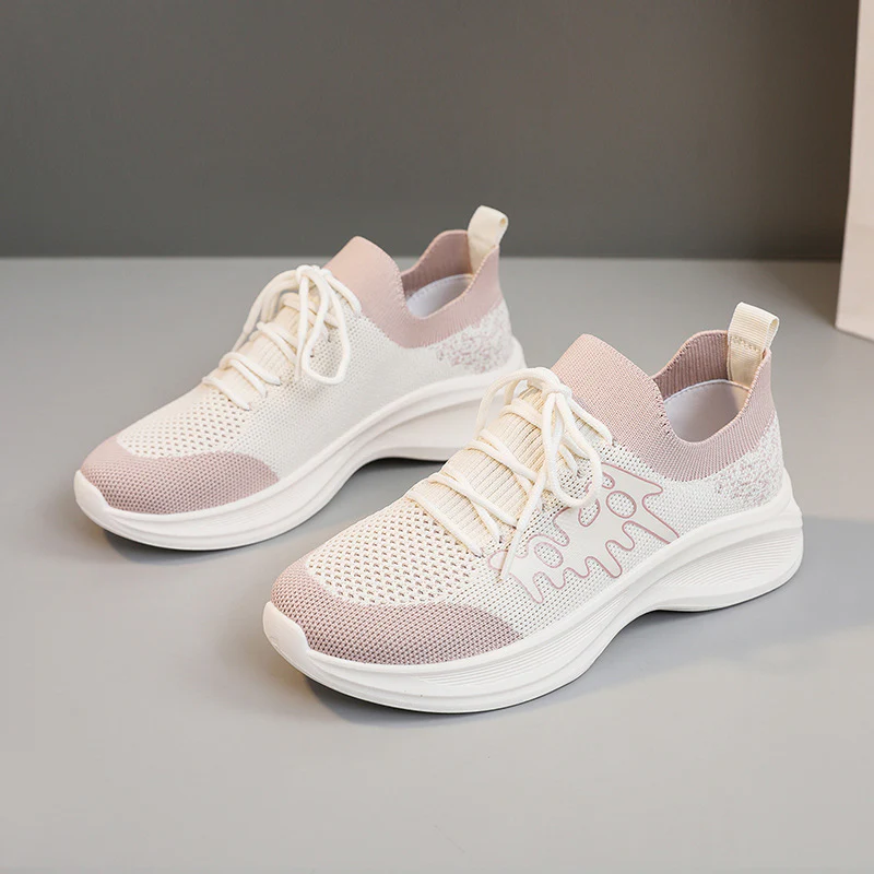 Damen Sportliche Laufschuhe mit atmungsaktivem Mesh-Obermaterial und flexiblem Sohlenprofil Heidi Mode - Image 7