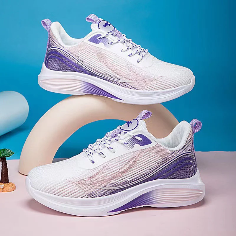 Damen Sportliche Laufschuhe mit atmungsaktivem Mesh-Obermaterial und stoßdämpfender Sohle Heidi Mode - Image 3