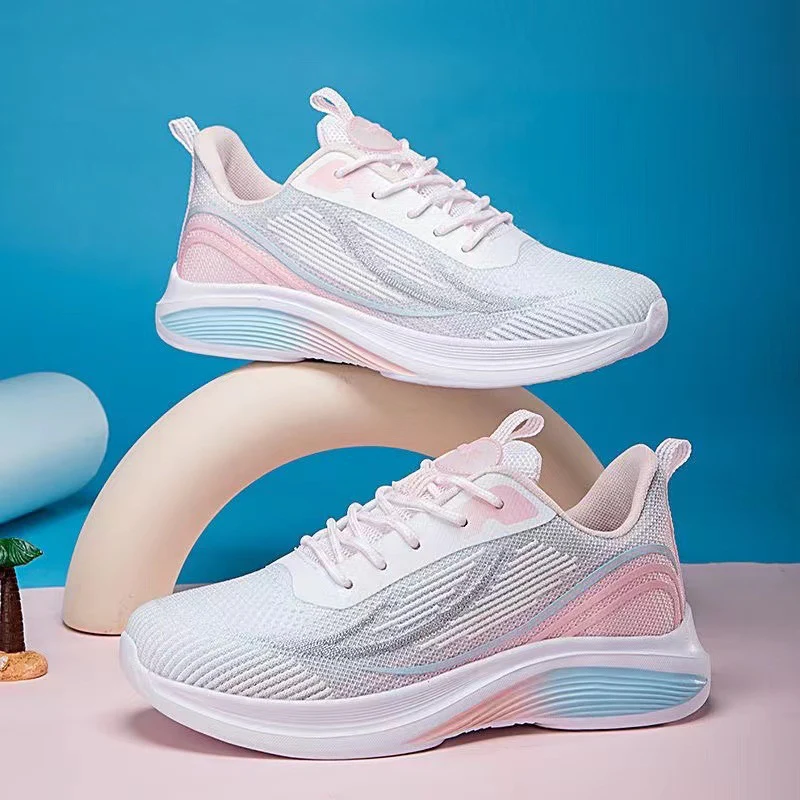 Damen Sportliche Laufschuhe mit atmungsaktivem Mesh-Obermaterial und stoßdämpfender Sohle Heidi Mode - Image 7