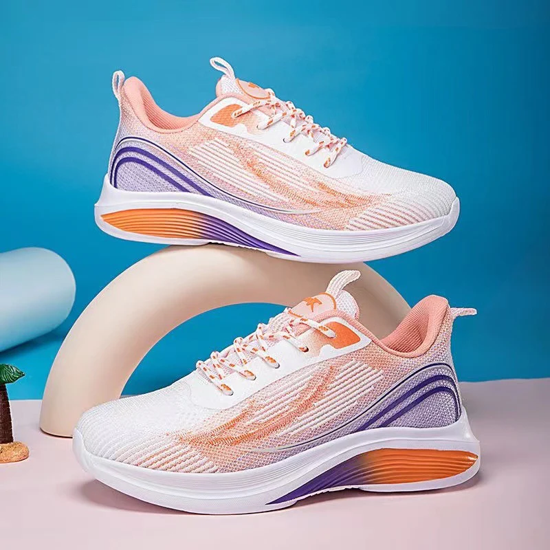 Damen Sportliche Laufschuhe mit atmungsaktivem Mesh-Obermaterial und stoßdämpfender Sohle Heidi Mode - Image 8