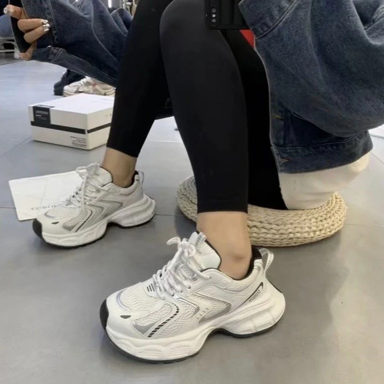 Damen Sportliche Laufschuhe mit atmungsaktivem Mesh und stoßdämpfender Sohle Heidi Mode - Image 4