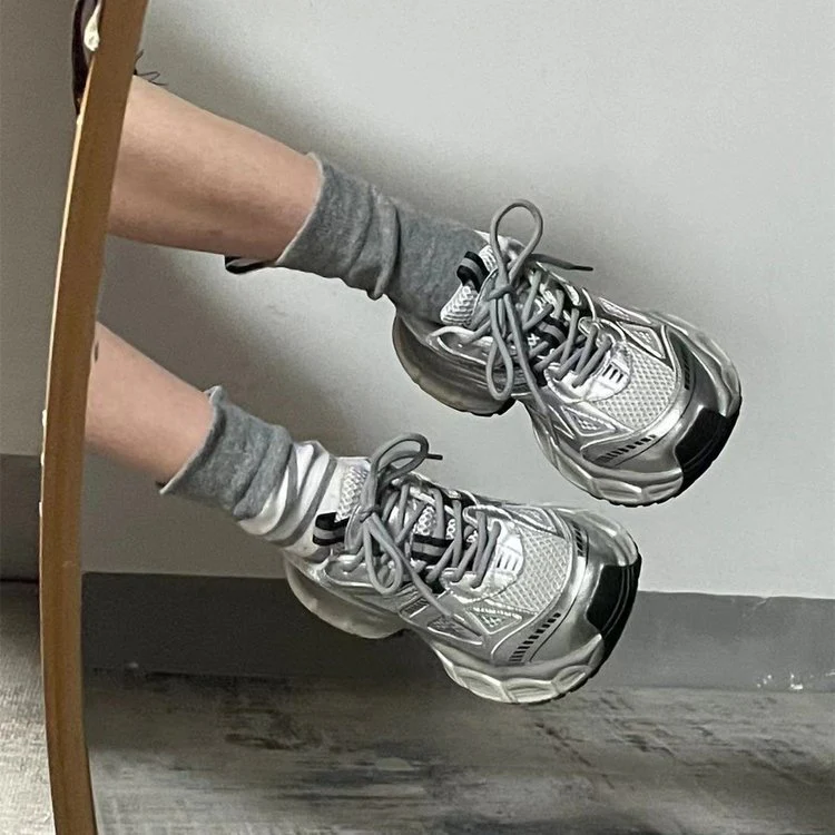 Damen Sportliche Laufschuhe mit atmungsaktivem Obermaterial und bequemer Dämpfung Heidi Mode - Image 5