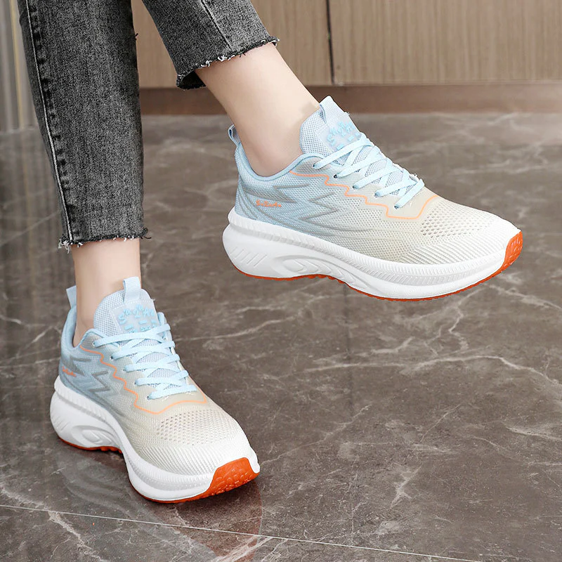 Damen Sportliche Laufschuhe mit atmungsaktivem Obermaterial und dämpfender Sohle Heidi Mode - Image 3