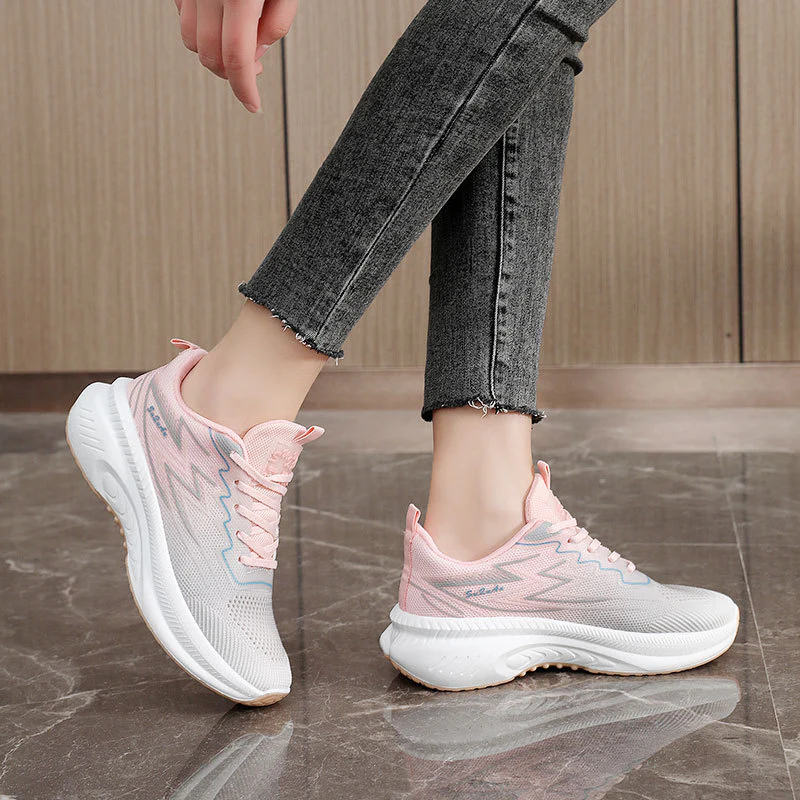 Damen Sportliche Laufschuhe mit atmungsaktivem Obermaterial und dämpfender Sohle Heidi Mode - Image 4