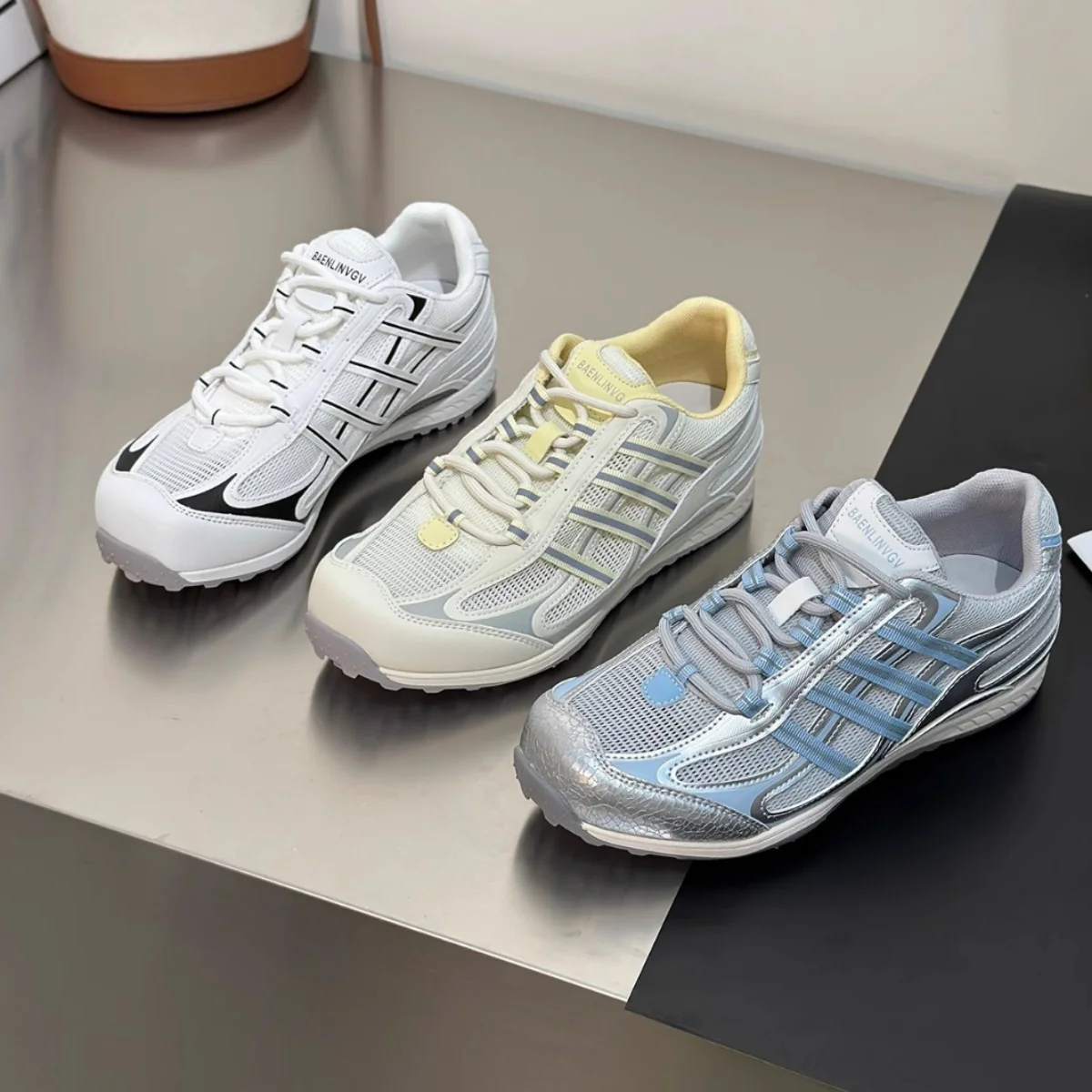 Damen Sportliche Laufschuhe mit atmungsaktivem Obermaterial und rutschfester Sohle Heidi Mode - Image 4