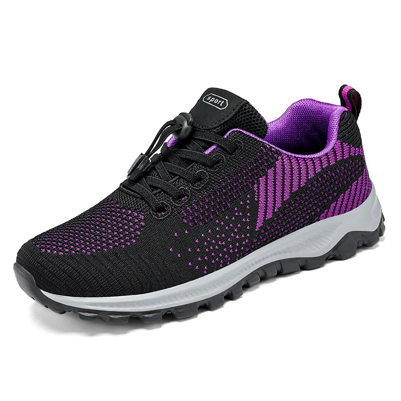 Damen Sportliche Laufschuhe mit atmungsaktivem Strickdesign und flexibler Sohle Heidi Mode - Image 7