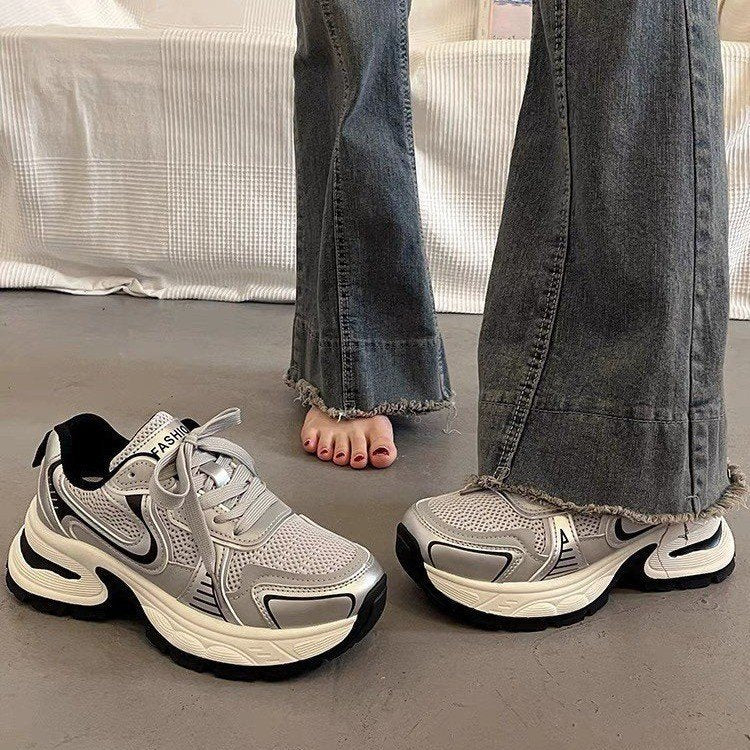 Damen Sportliche Laufschuhe mit atmungsaktiver Mesh-Oberfläche und dämpfender Sohle Heidi Mode - Image 3