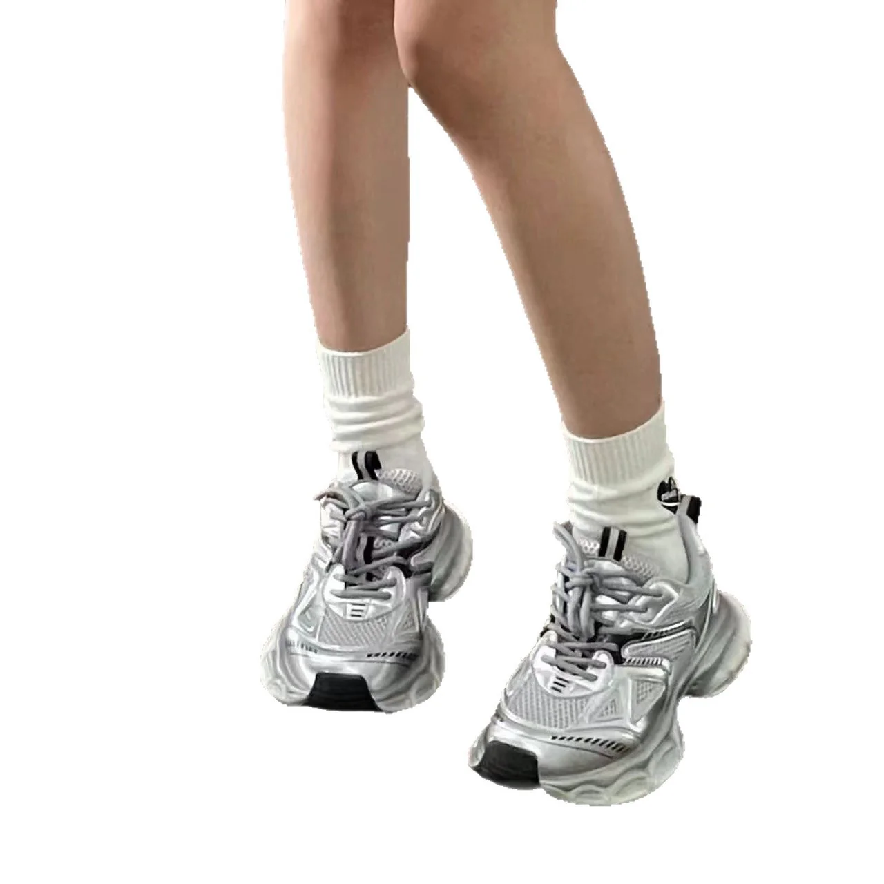 Damen Sportliche Laufschuhe mit atmungsaktiver Mesh-Oberfläche und dämpfender Sohlenkonstruktion Heidi Mode - Image 5