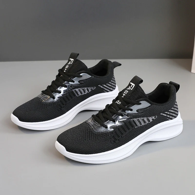 Damen sportliche Laufschuhe mit atmungsaktiver Netzoberfläche und dämpfender Sohle Heidi Mode - Image 6