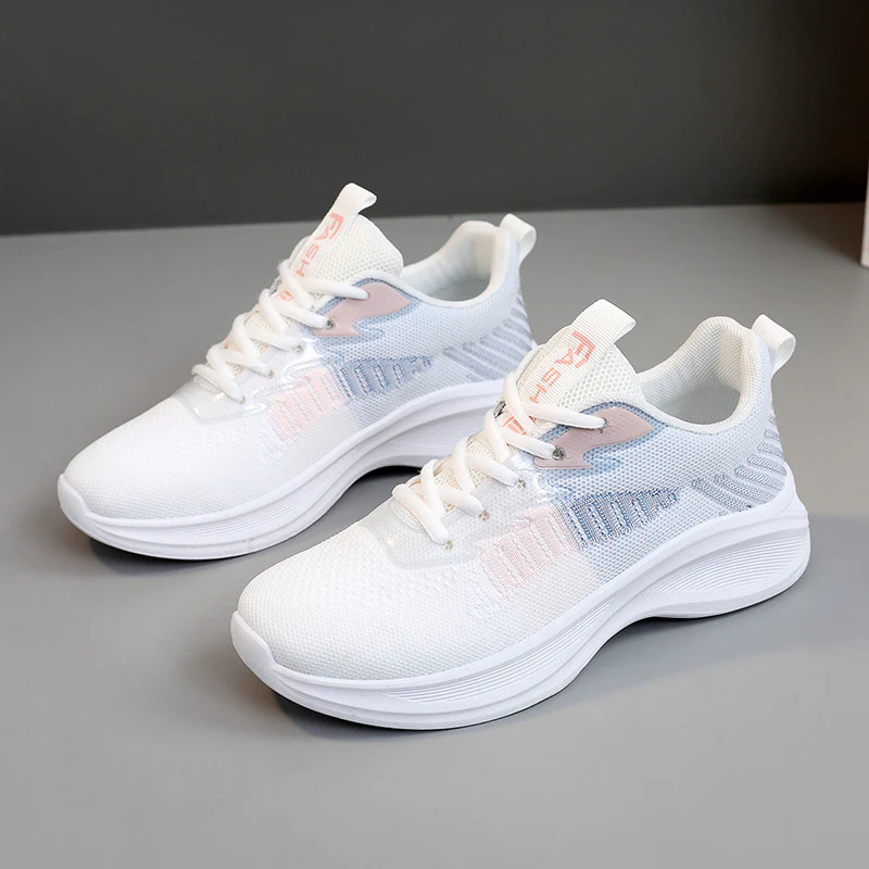 Damen sportliche Laufschuhe mit atmungsaktiver Netzoberfläche und dämpfender Sohle Heidi Mode - Image 8