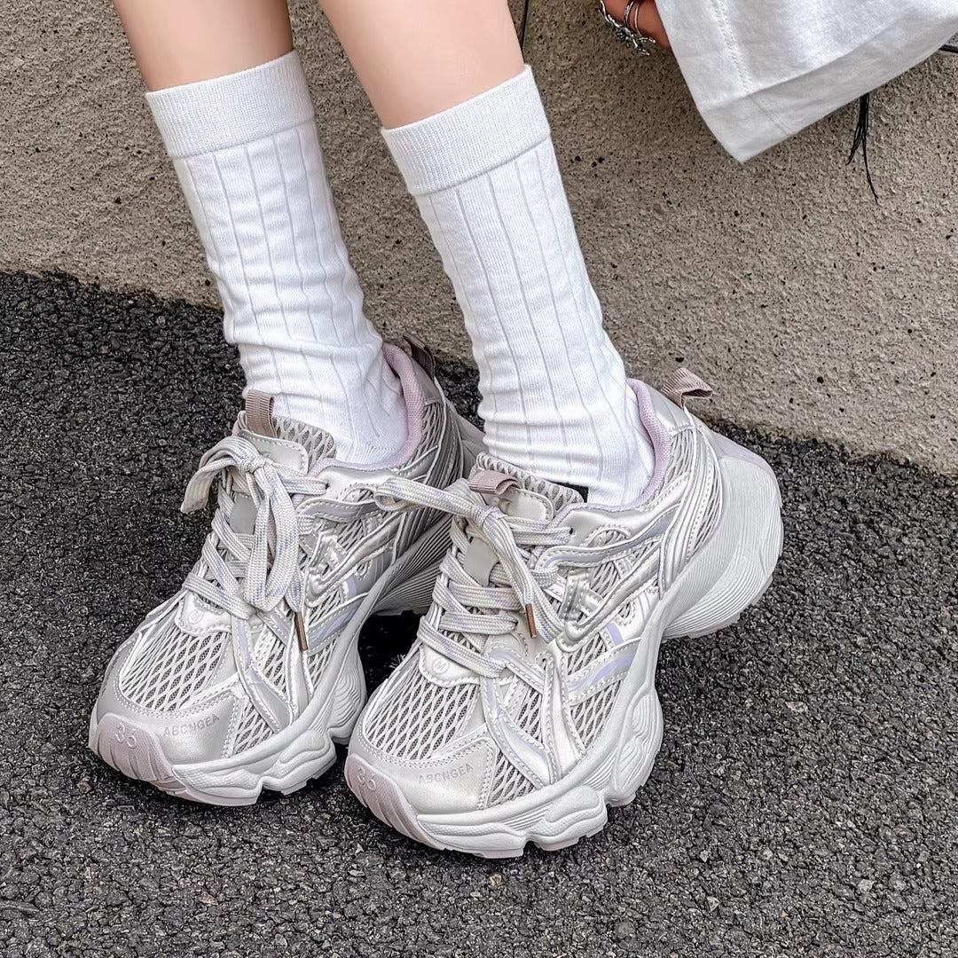 Damen Sportliche Laufschuhe mit atmungsaktiver Netzstruktur und stabiler Dämpfung Heidi Mode - Image 2