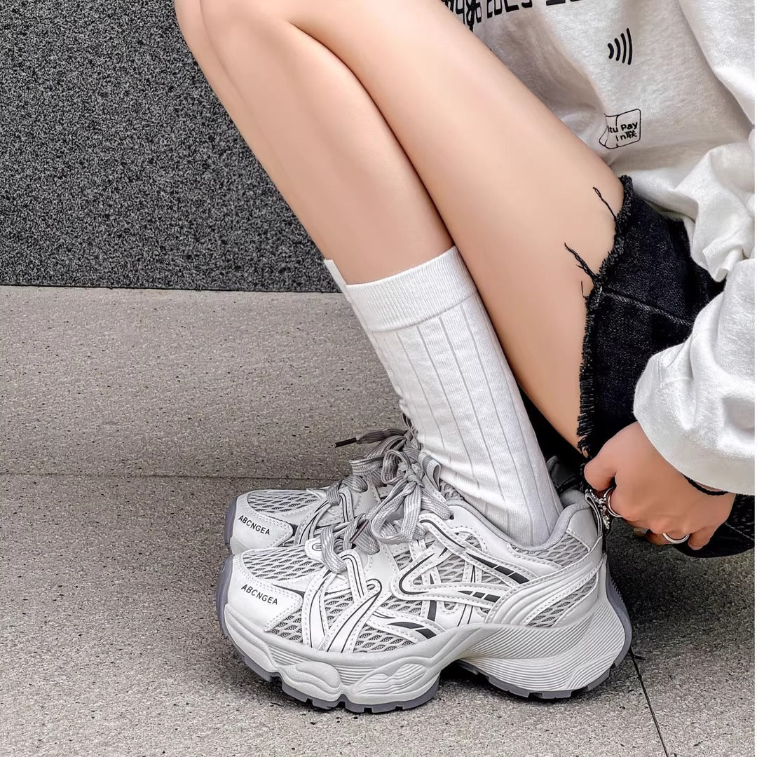 Damen Sportliche Laufschuhe mit atmungsaktiver Netzstruktur und stabiler Dämpfung Heidi Mode - Image 4
