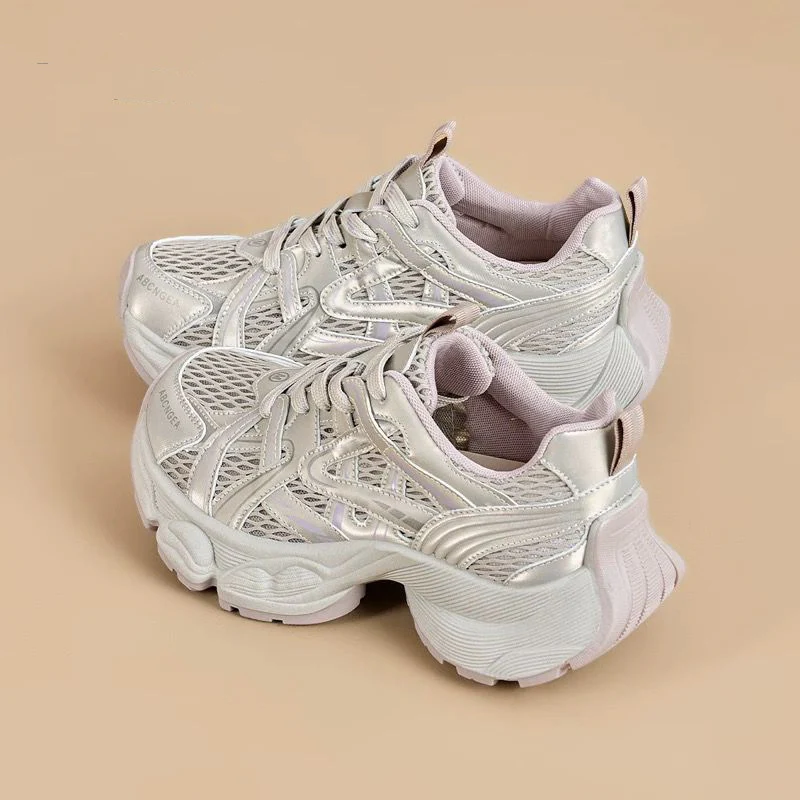 Damen Sportliche Laufschuhe mit atmungsaktiver Netzstruktur und stabiler Dämpfung Heidi Mode - Image 7