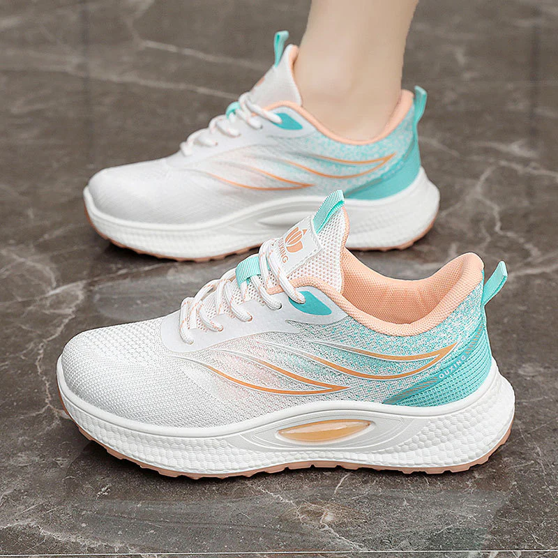 Damen sportliche Laufschuhe mit atmungsaktiver Oberfläche und dämpfendem Sohlenprofil Heidi Mode - Image 3