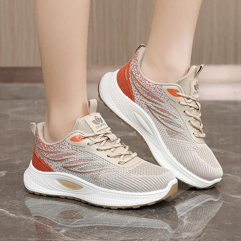 Damen sportliche Laufschuhe mit atmungsaktiver Oberfläche und dämpfendem Sohlenprofil Heidi Mode - Image 4