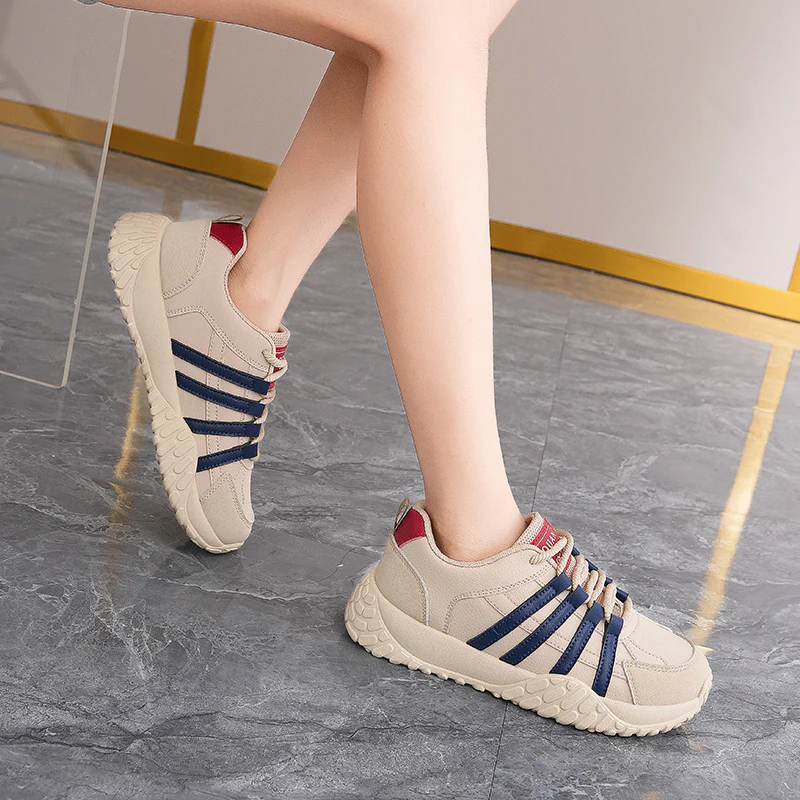 Damen Sportliche Laufschuhe mit atmungsaktiver Oberflächenstruktur und rutschfester Sohle Heidi Mode - Image 3