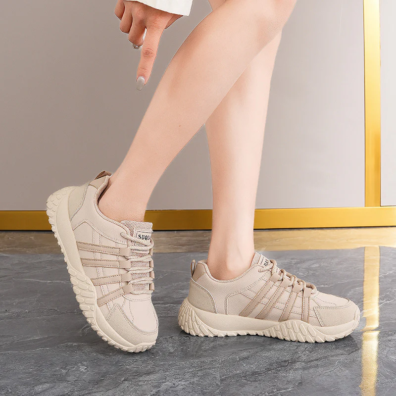 Damen Sportliche Laufschuhe mit atmungsaktiver Oberflächenstruktur und rutschfester Sohle Heidi Mode - Image 4