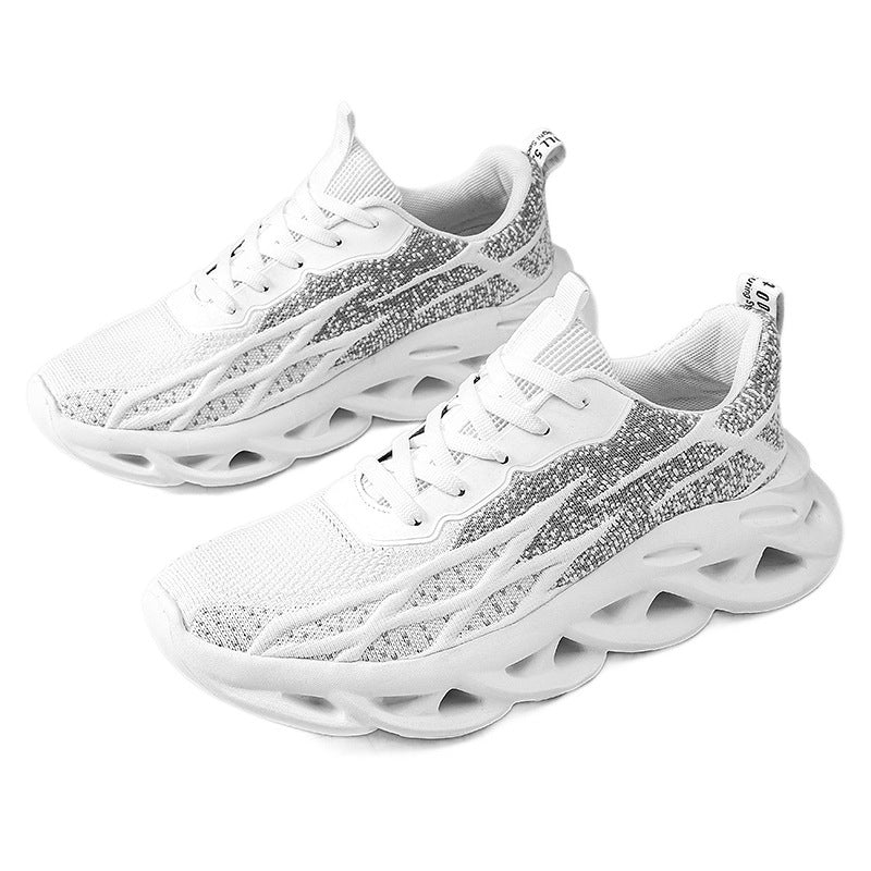 Damen Sportliche Laufschuhe mit atmungsaktiver Stricktechnologie und innovativer Dämpfung Heidi Mode - Image 5