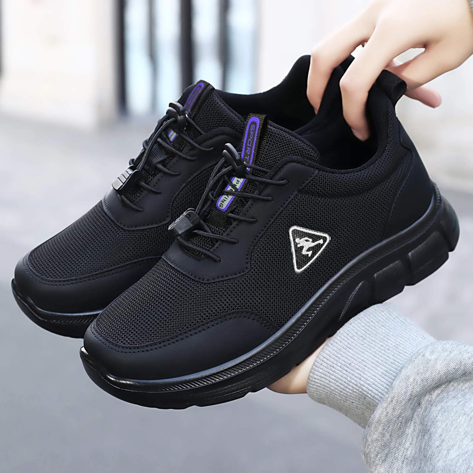 Damen Sportliche Laufschuhe mit elastischem Schnellschnürsystem Heidi Mode - Image 2