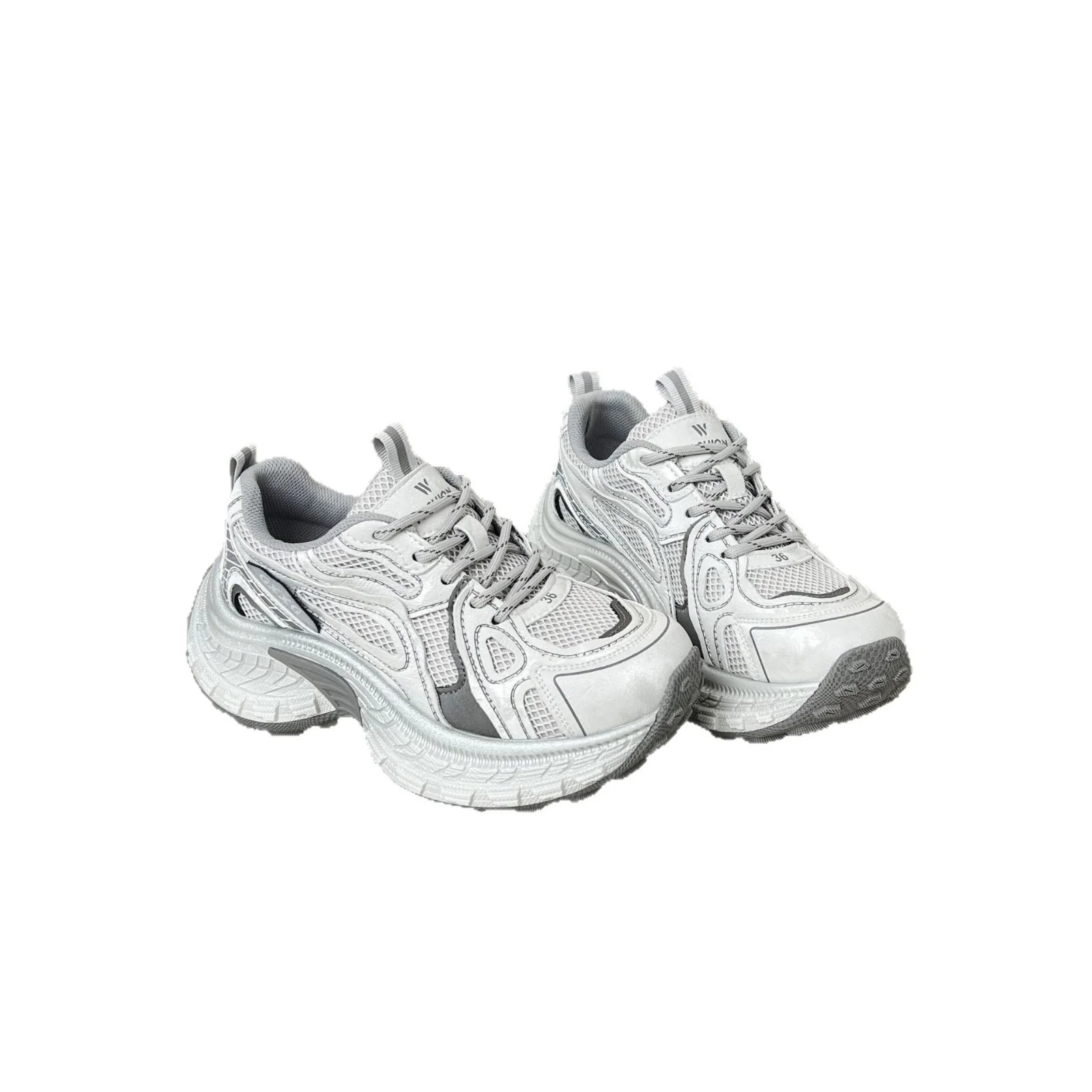 Damen Sportliche Laufschuhe mit innovativem Dämpfungssystem und atmungsaktiven Mesh-Einsätzen Heidi Mode - Image 5