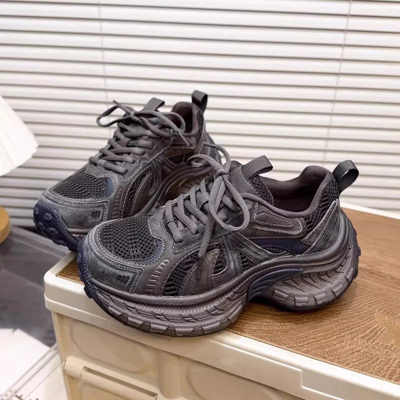 Damen Sportliche Laufschuhe mit innovativem Dämpfungssystem und atmungsaktiver Oberflächenstruktur Heidi Mode - Image 3