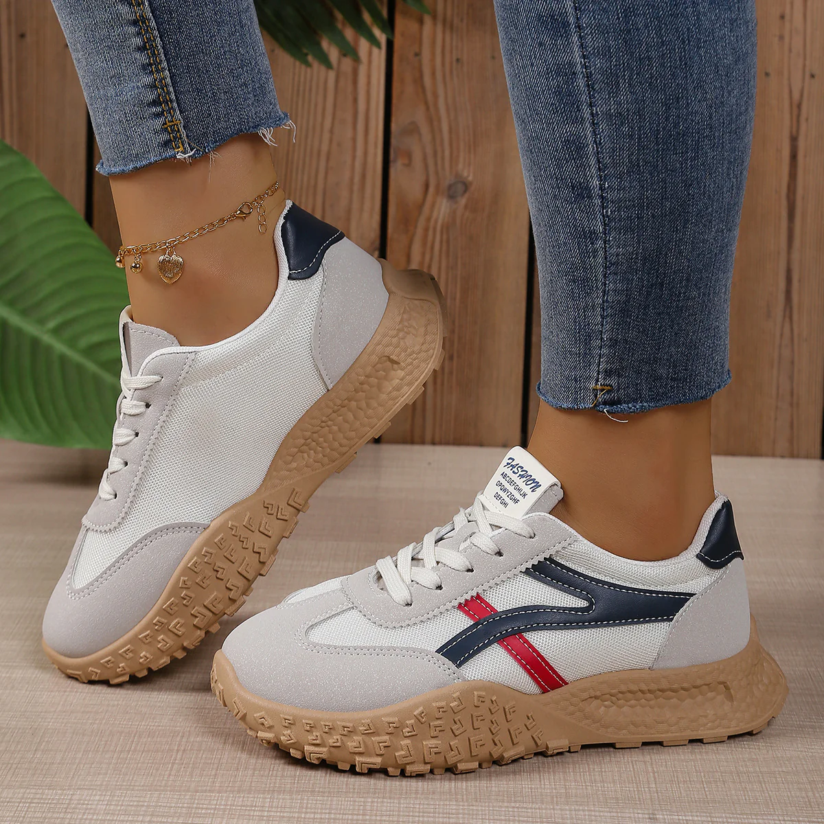 Damen Sportliche Laufschuhe mit rutschfester Sohle und atmungsaktivem Obermaterial Heidi Mode - Image 3