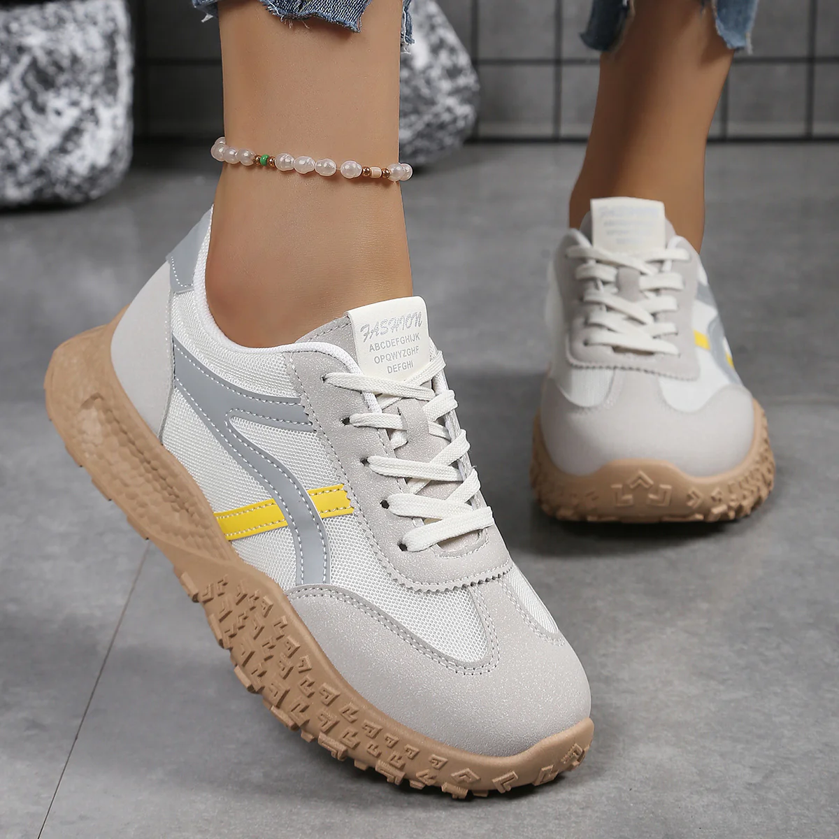 Damen Sportliche Laufschuhe mit rutschfester Sohle und atmungsaktivem Obermaterial Heidi Mode - Image 6