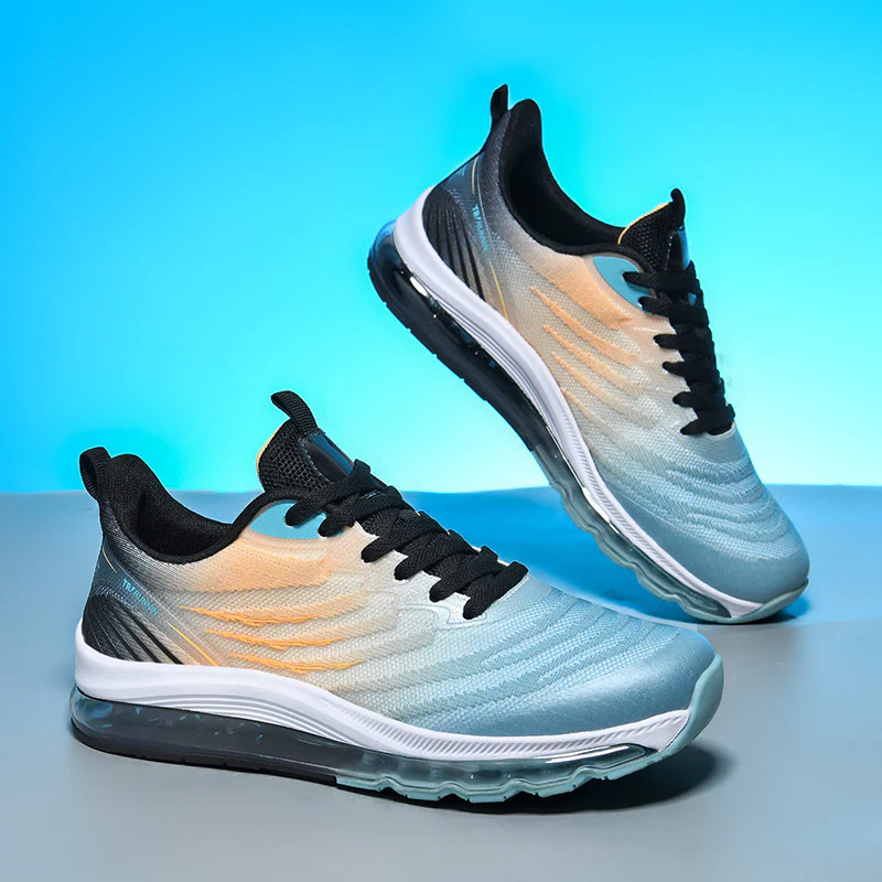 Damen Sportliche Laufsneaker mit atmungsaktiver Mesh-Oberfläche und ergonomischem Dämpfungssystem Heidi Mode - Image 3