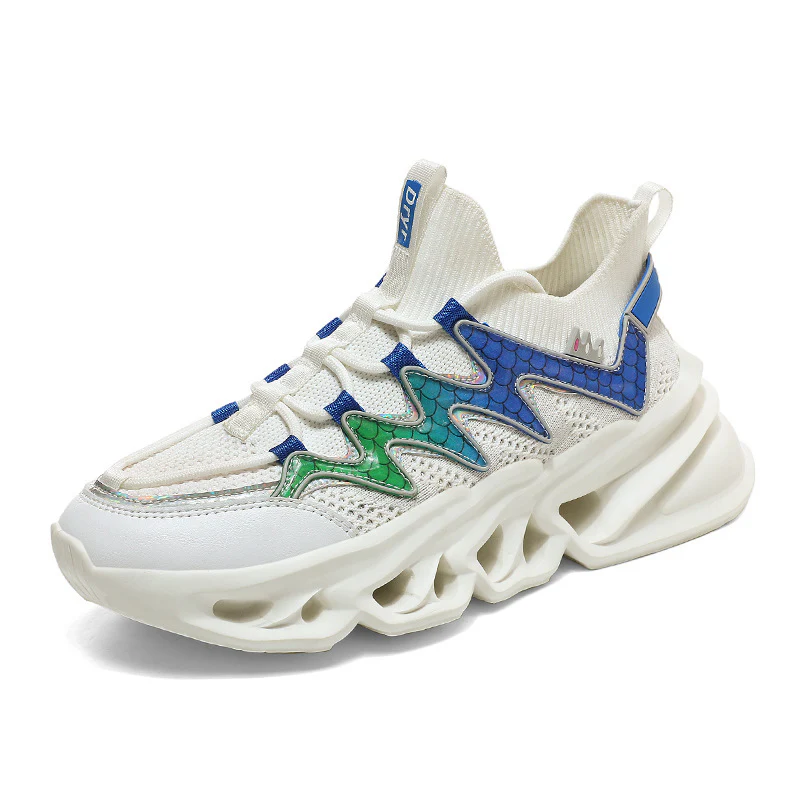 Damen Sportliche Laufsneaker mit innovativem Wellenmuster und atmungsaktiver Struktur Heidi Mode - Image 7
