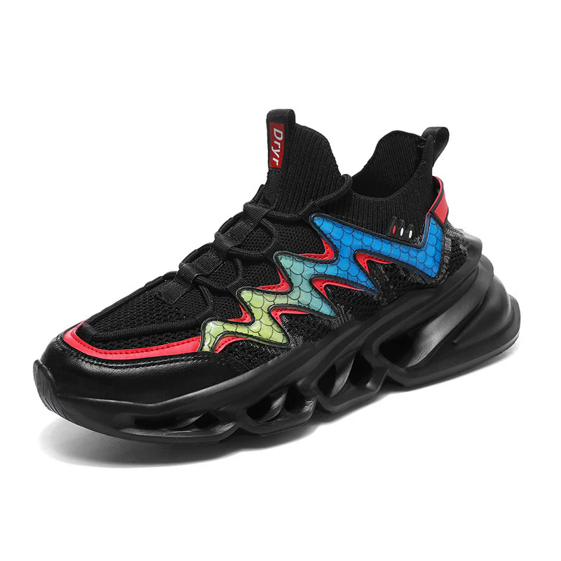 Damen Sportliche Laufsneaker mit innovativem Wellenmuster und atmungsaktiver Struktur Heidi Mode - Image 8