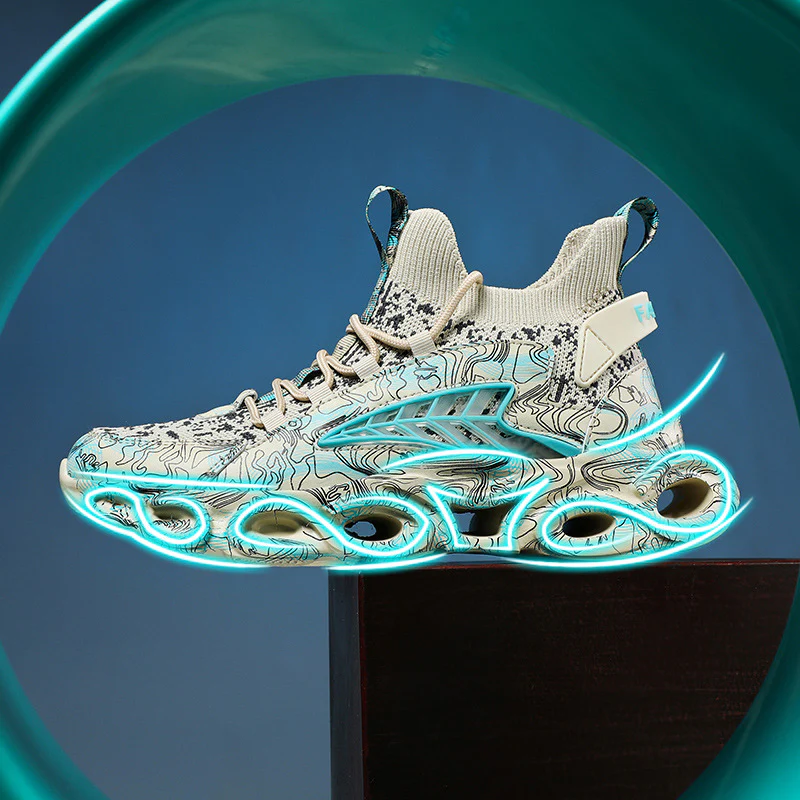 Damen Sportliche Laufsneaker mit innovativer Dämpfungstechnologie und elastischem Obermaterial Heidi Mode - Image 5