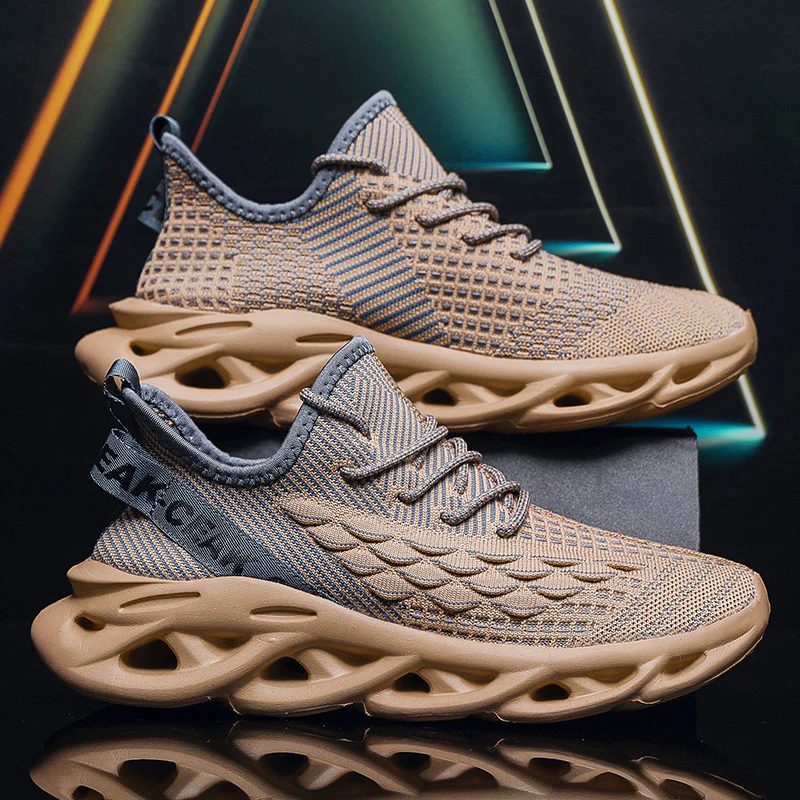 Damen Sportliche Leichtgewicht Sneaker mit atmungsaktiver Mesh-Oberfläche und ergonomischer Dämpfung Heidi Mode - Image 2