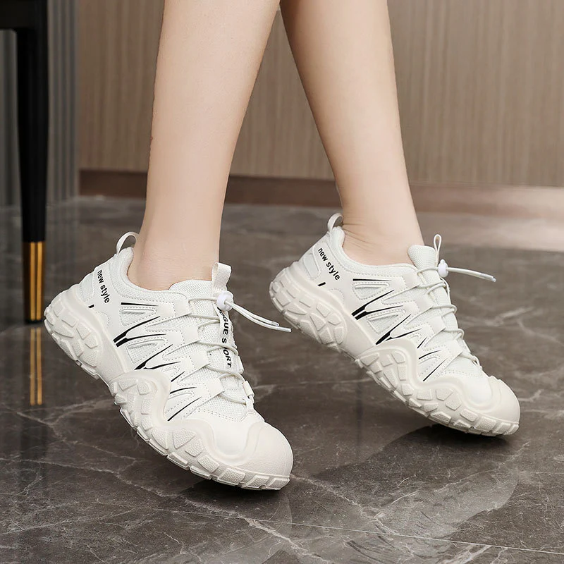 Damen Sportliche Leichtgewicht-Sneaker mit atmungsaktiver Mesh-Oberfläche und rutschfester Sohle Heidi Mode - Image 3