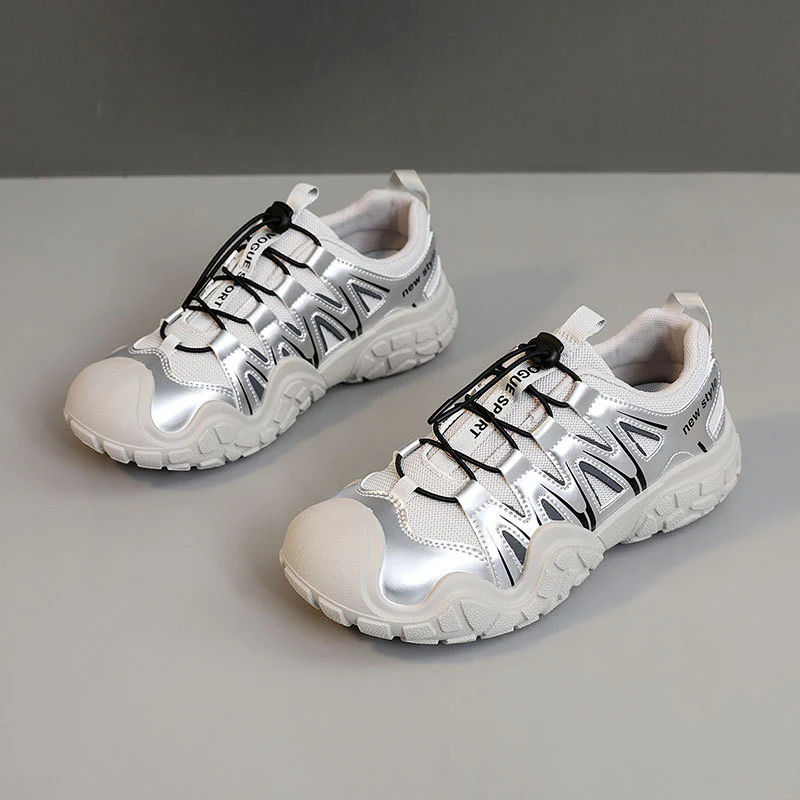 Damen Sportliche Leichtgewicht-Sneaker mit atmungsaktiver Mesh-Oberfläche und rutschfester Sohle Heidi Mode - Image 6