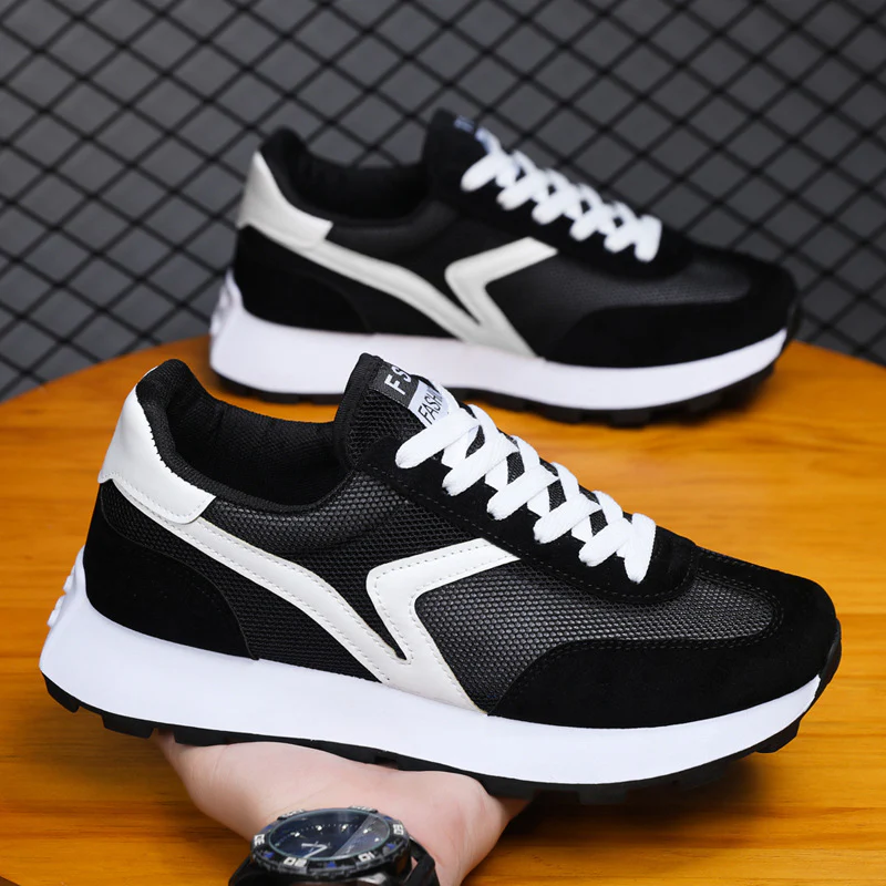 Damen Sportliche Leichtgewicht Sneaker mit rutschfester Laufsohle Heidi Mode - Image 2