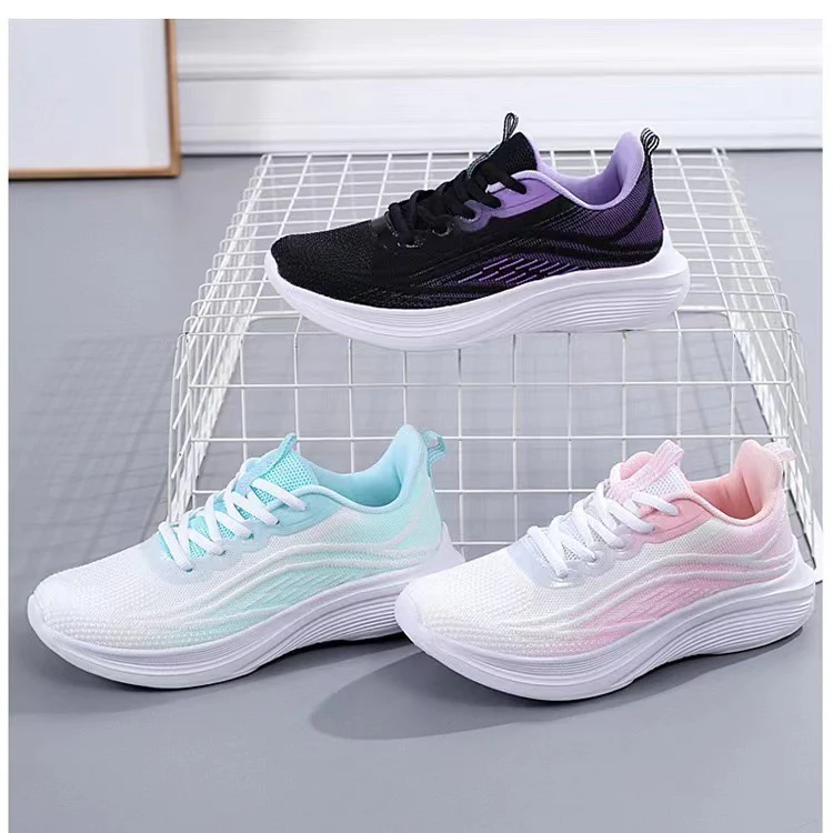 Damen Sportliche Leichtgewicht Sneakers mit atmungsaktivem Obermaterial und flexibler Laufsohle Heidi Mode - Image 4