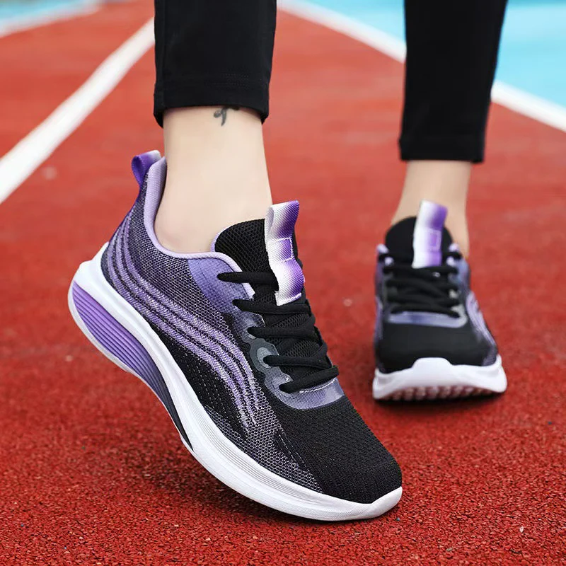 Damen Sportliche Leichtgewicht Sneakers mit atmungsaktiver Stricktechnologie Heidi Mode - Image 3