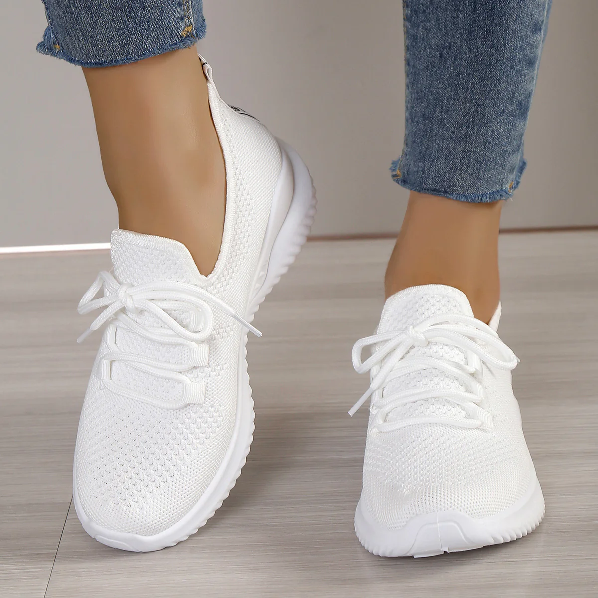 Damen Sportliche Lifestyle-Sneaker mit atmungsaktivem Obermaterial Heidi Mode - Image 2