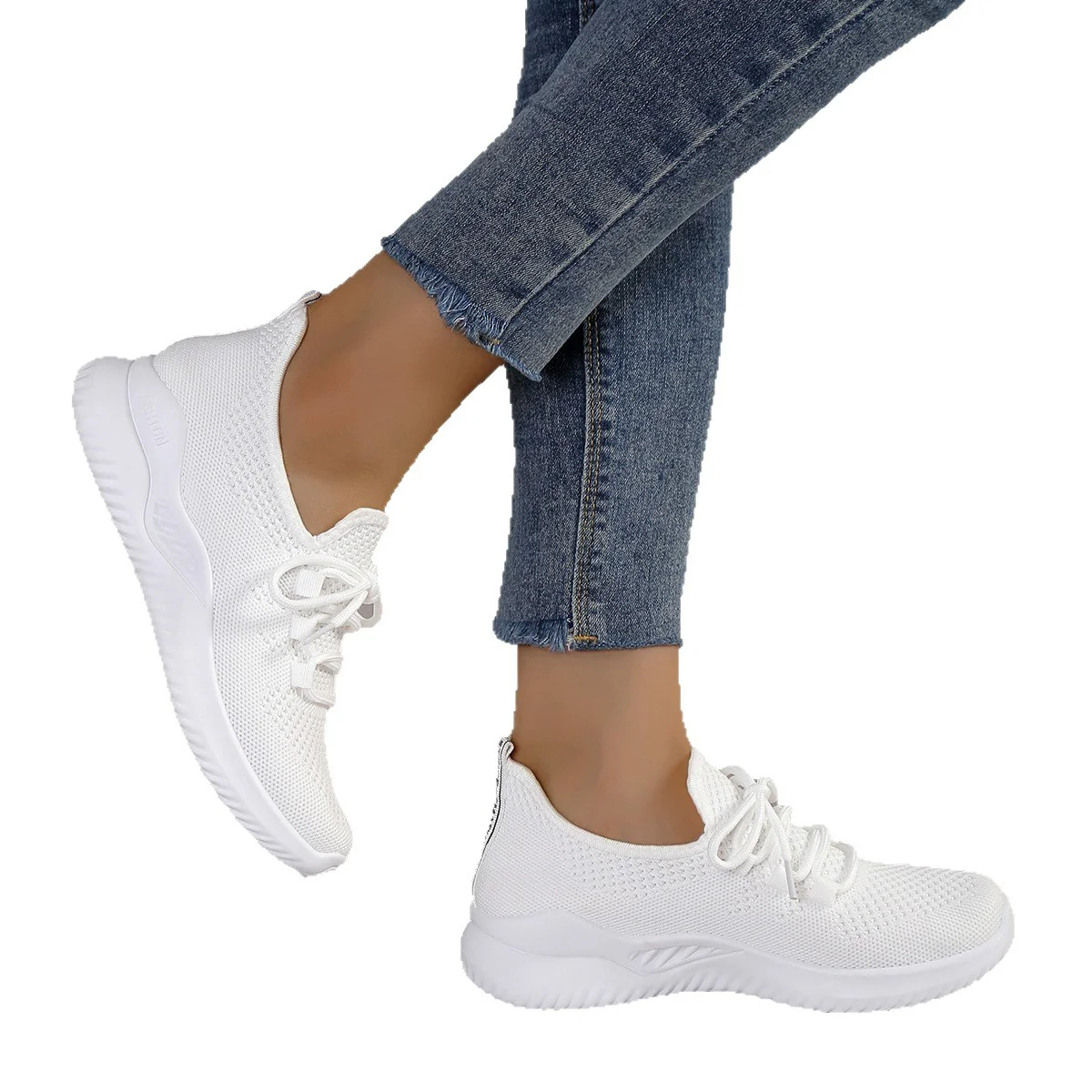 Damen Sportliche Lifestyle-Sneaker mit atmungsaktivem Obermaterial Heidi Mode - Image 5