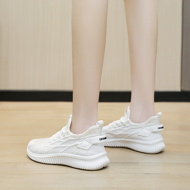Damen Sportliche Lifestyle-Sneaker mit atmungsaktivem Obermaterial und rutschfester Sohle Heidi Mode - Image 4