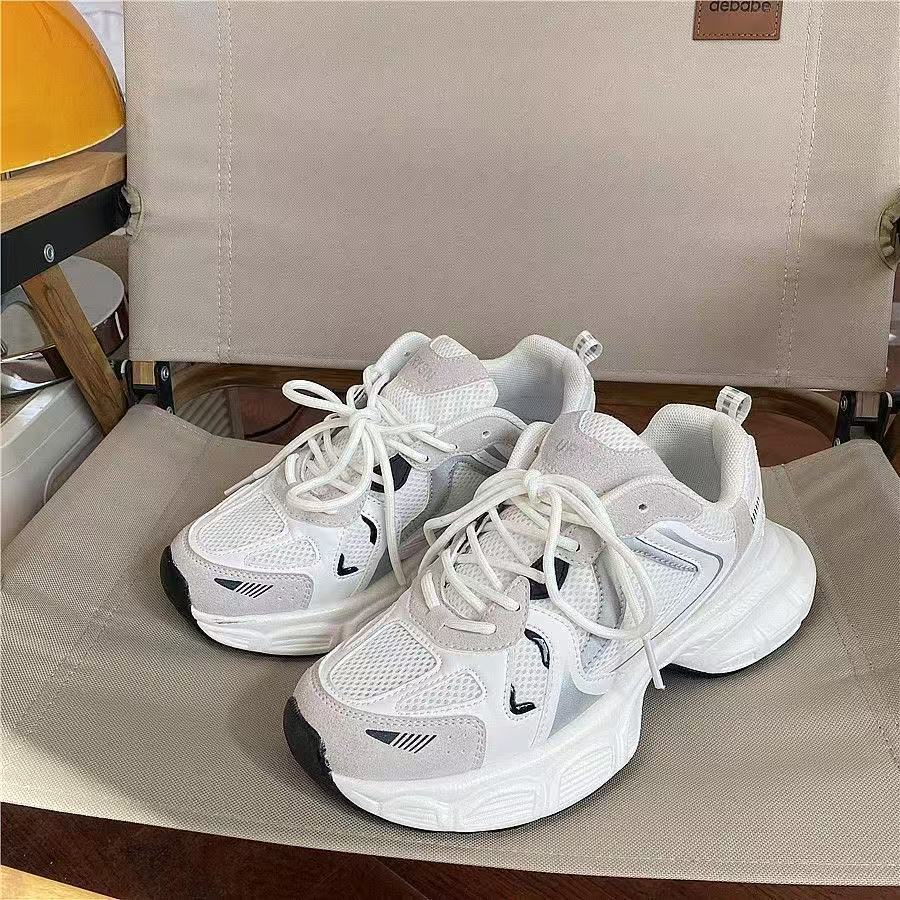 Damen Sportliche Lifestyle-Sneaker mit atmungsaktiver Mesh-Oberfläche und stoßdämpfender Sohle Heidi Mode - Image 4