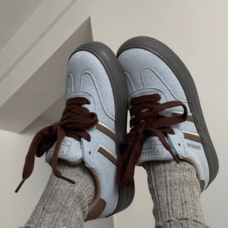 Damen Sportliche Lifestyle-Sneaker mit dämpfender Sohle und modischem Design Heidi Mode - Image 2