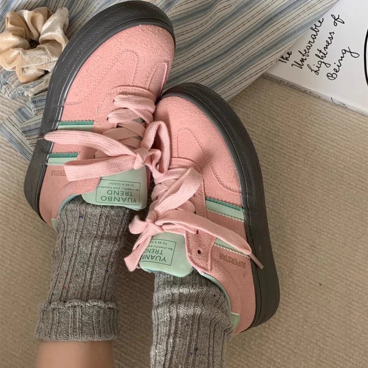 Damen Sportliche Lifestyle-Sneaker mit dämpfender Sohle und modischem Design Heidi Mode - Image 3