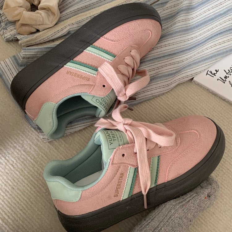 Damen Sportliche Lifestyle-Sneaker mit dämpfender Sohle und modischem Design Heidi Mode - Image 4