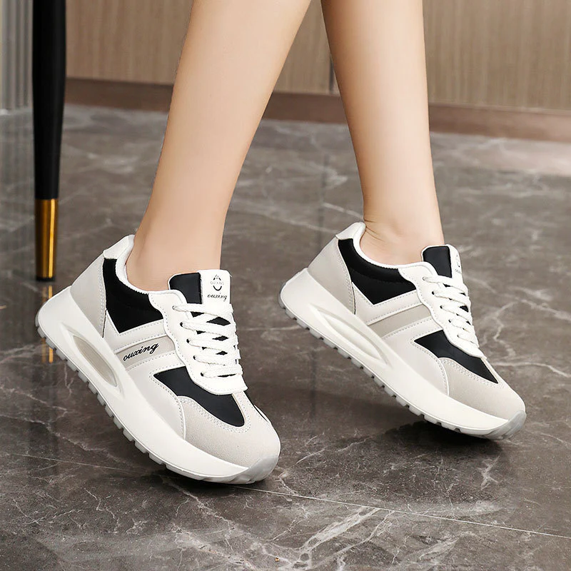 Damen Sportliche Lifestyle-Sneaker mit ergonomischer Dämpfung und atmungsaktiver Oberfläche Heidi Mode - Image 2