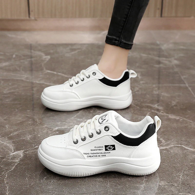Damen Sportliche Lifestyle-Sneaker mit modischem Design und dämpfender Sohle Heidi Mode - Image 4