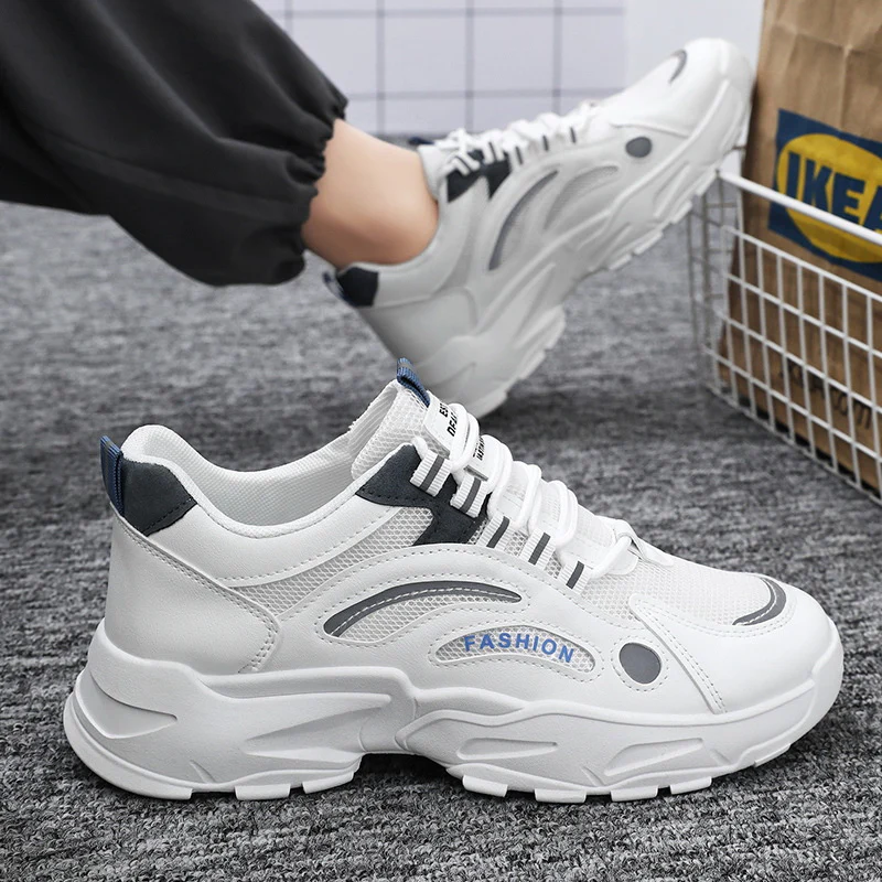 Damen Sportliche Lifestyle Sneakers mit atmungsaktiver Mesh-Oberfläche und dämpfender Sohle Heidi Mode - Image 3