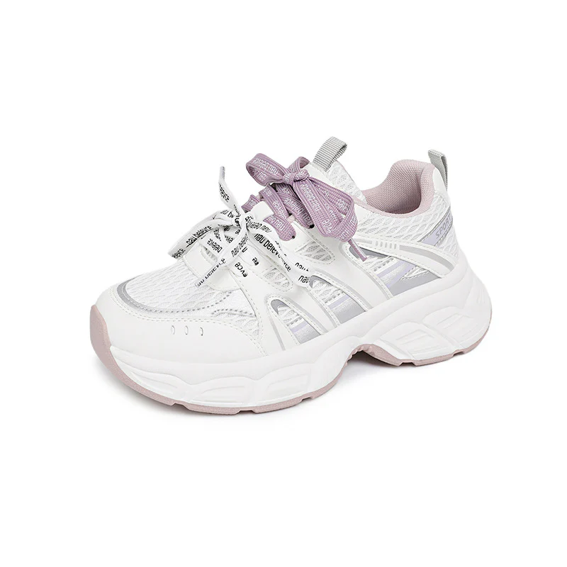 Damen Sportliche Lifestyle Sneakers mit atmungsaktiver Mesh-Oberfläche und dämpfender Sohle Heidi Mode - Image 8